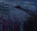 Misty Cave Hill, Antrim Road, oil on canvas , 61 x 76cms (Arts Council NI Collection)