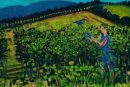 "Thinking of Tiveragh" oil on canvas, 30 x 32inches, 1997