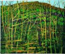 "Winter Trees, Cave Hill" oil on canvas, 2004
