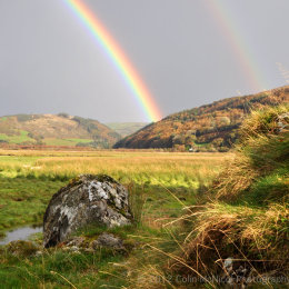 Double Rainbow at Ynys-hir