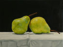 Pears on Linen