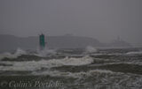 The North Bull Lighthouse on a windy winters day