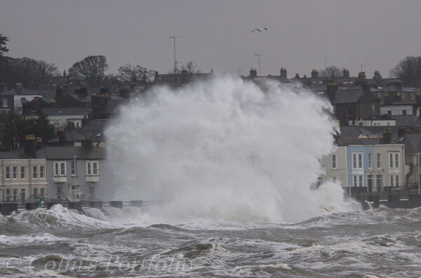 More like a depth charge than a wave!