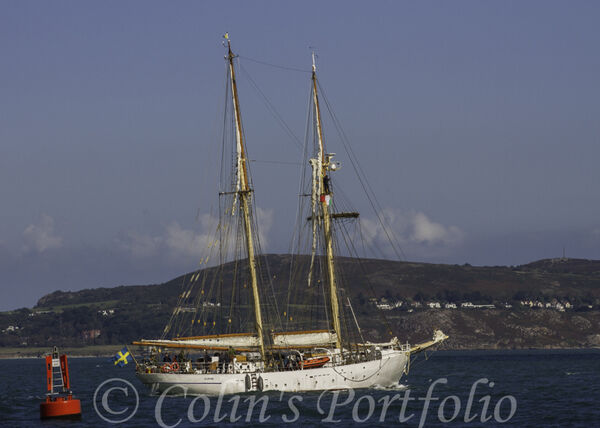 HMS Gladan, Swedish Navy sail/training ship