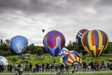 Inflating and starting to break away