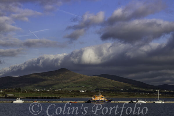 Knight's Town Harbour looking towards Cahersiveen