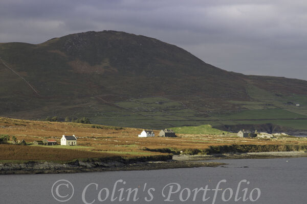 Beginish Island in the evening sun
