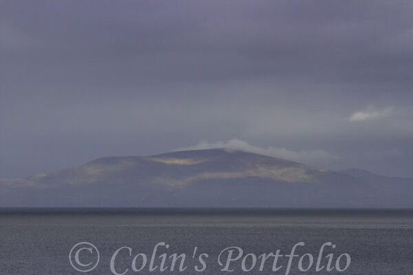 The Dingle Mountains almost floating over Dingle Bay