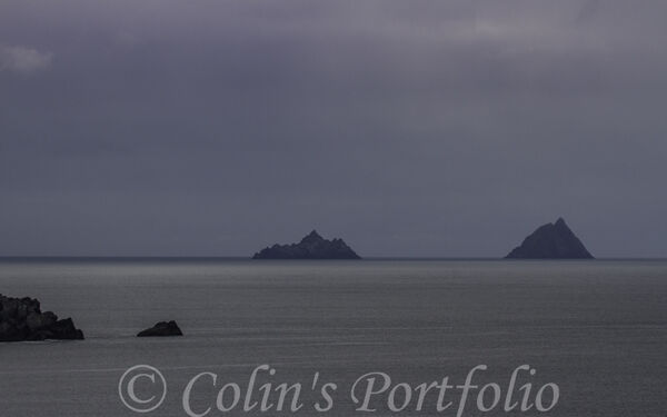 The Skellig Islands as viewed from Bray Head, Valencia Island
