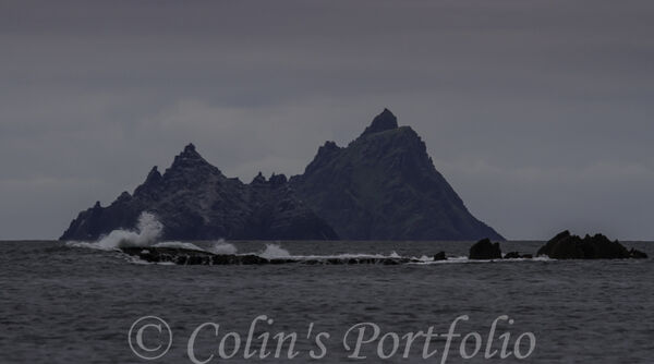 The Skellig Islands viewed from Bolas Head, County Kerry.