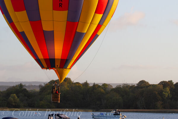Drifting over Lough Key