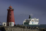 Irish Ferries, M.V. Ulysses, leaving Dublin Port