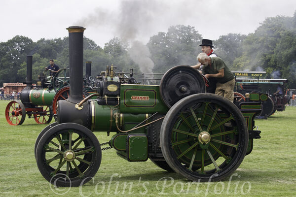 A 1911 Aveling & Porter steam engine