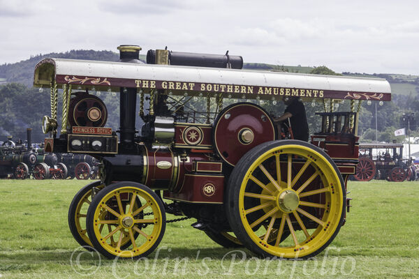 A 1931 John Fowler & Co., Leeds steam tractor