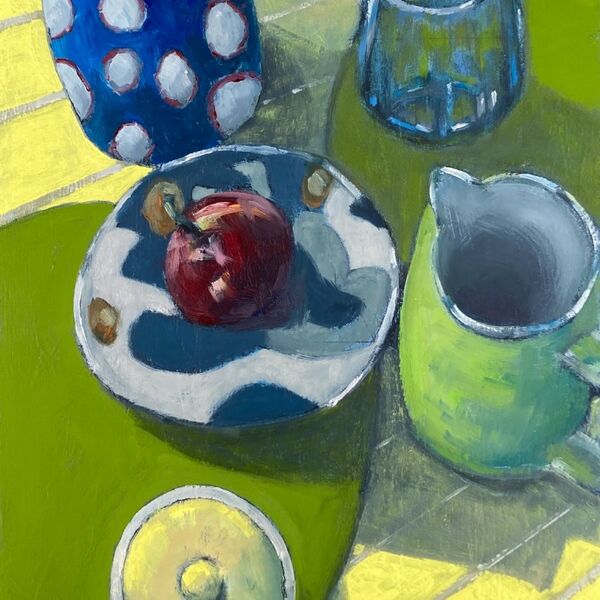 Yellow Table Still Life