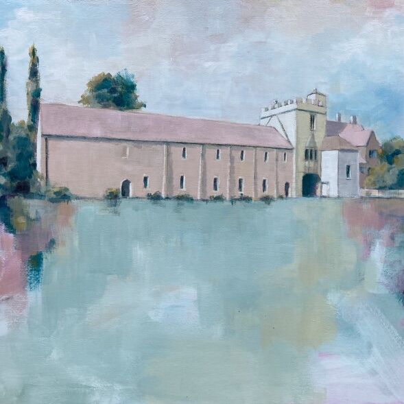Cawood Castle in the Pink