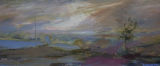Purple landscape