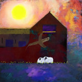 Barn and Curlew