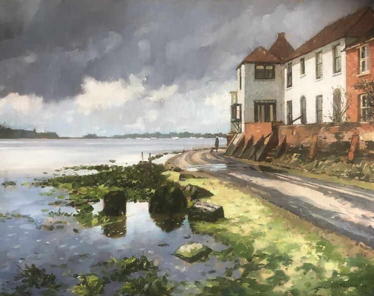 Incoming tide at Bosham.