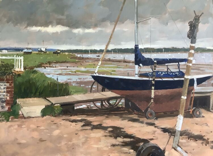 Grey day at Itchenor.