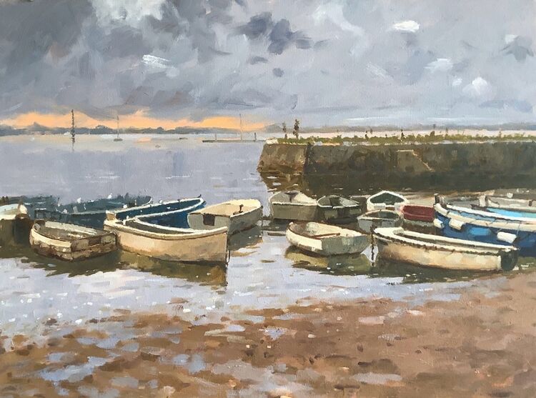 Low tide at Emsworth.