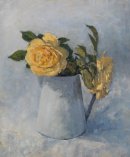 24. 'Yellow roses' Oil 29x35cm