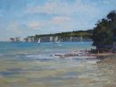 10.'Middle Beach, Studland' Oil 30x40cm
