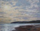 13. 'October light, Charmouth' Oil 40x50cm
