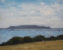 'Looking towards Portland' Oil 20x25cm