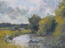 'Cows by the River Frome' SOLD