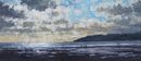 'Light on the sea, charmouth' Oil 22x50cm