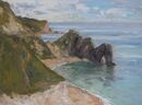 'Durdle Door'. Oil. 30x40cm