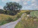 'Dorset Road'. Oil. 30x40cm