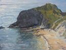 'Sparkling sea, Man o War Cove' Oil. 30x40cm