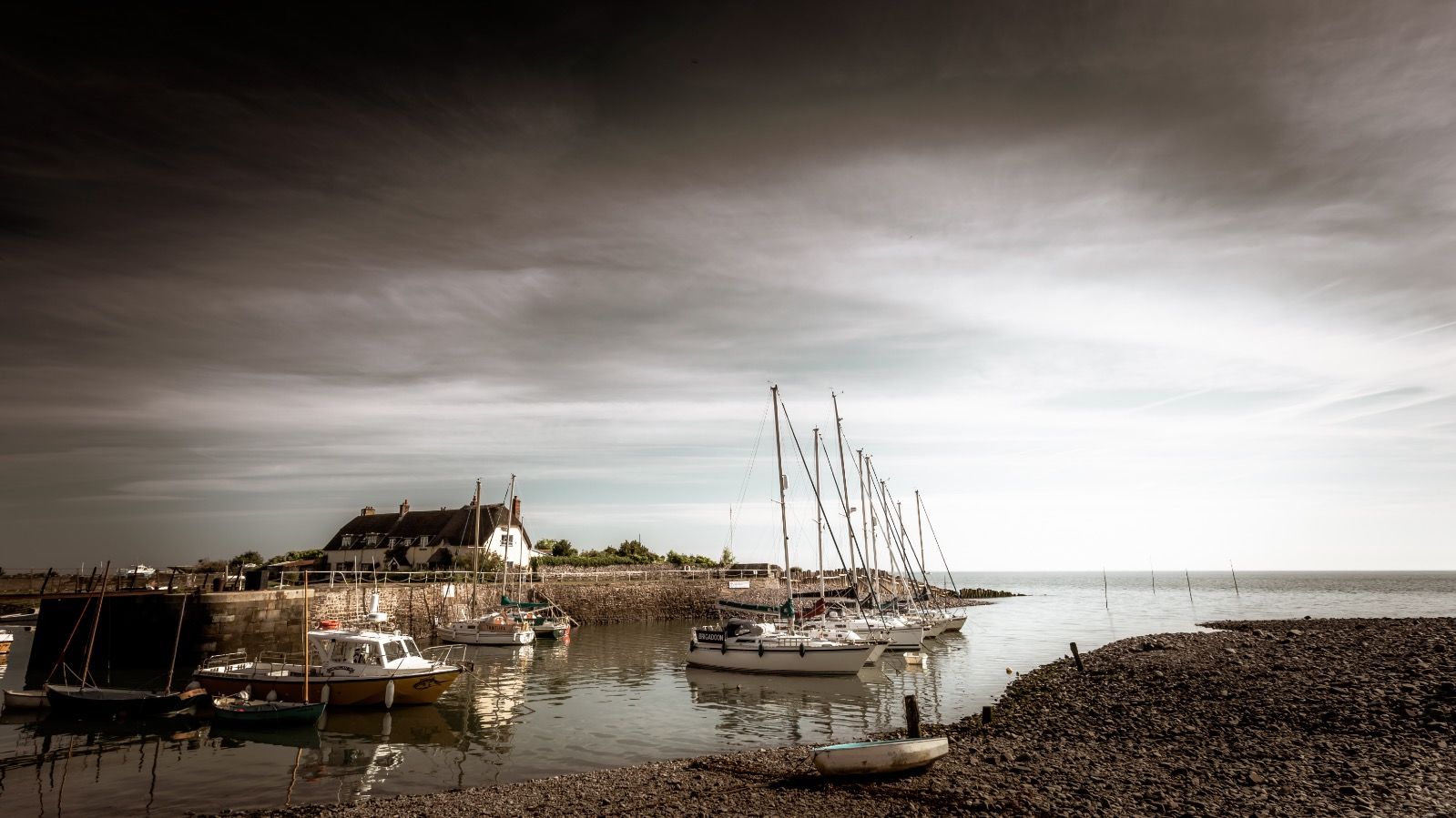 The Old Harbour at Dawn