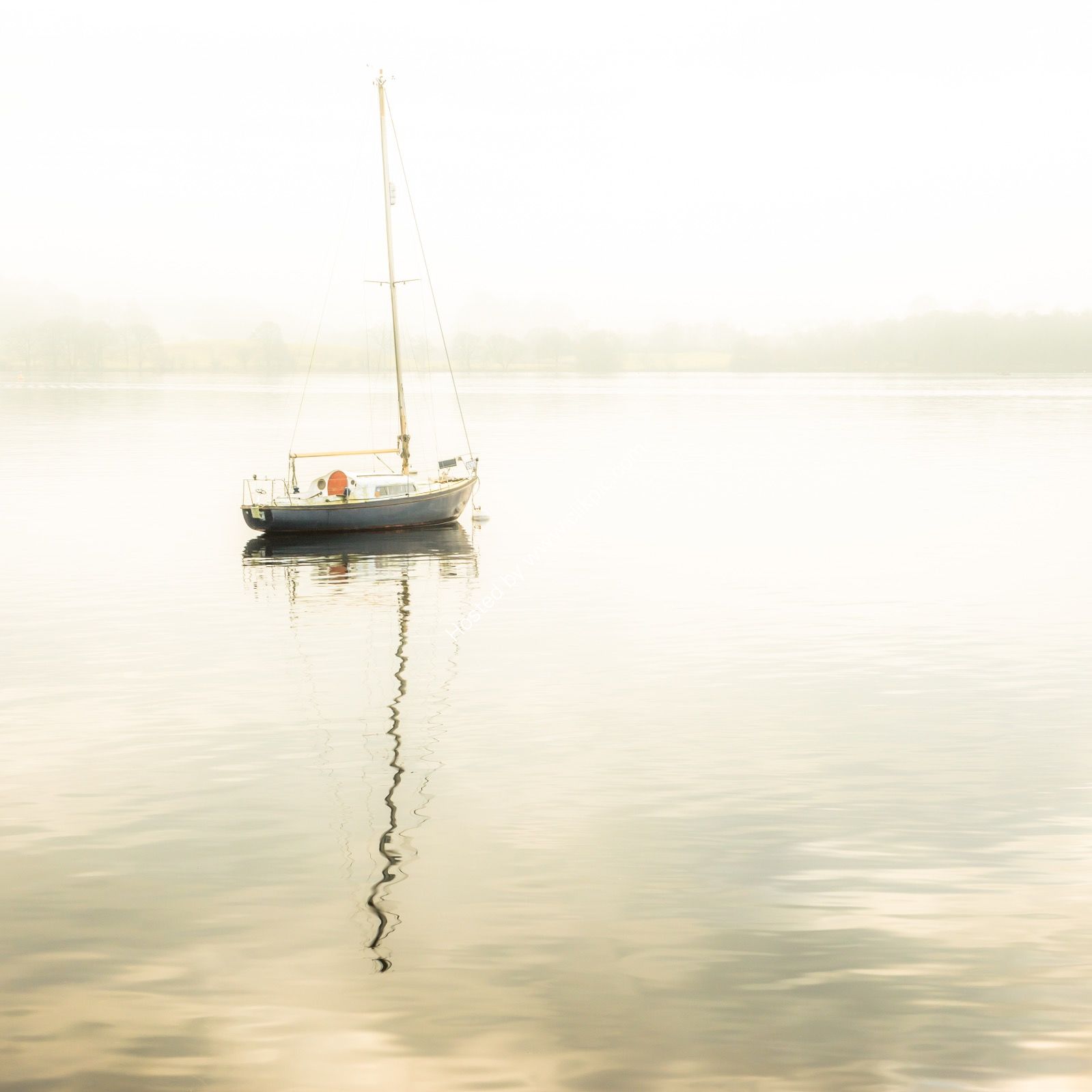 Lone Boat Windermere