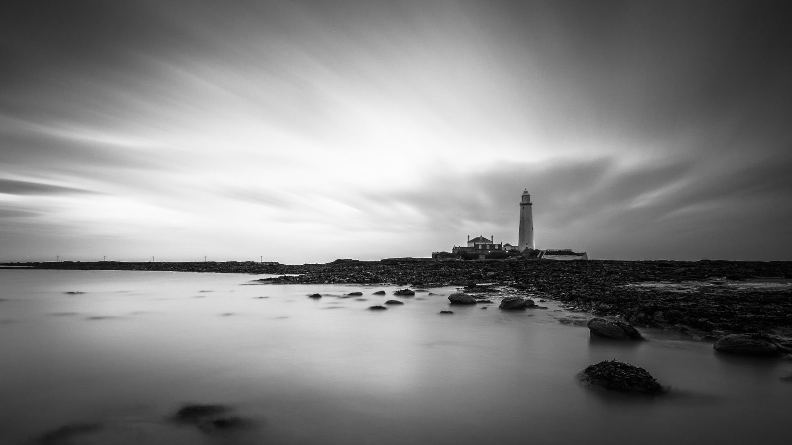 St.Mary's Lighthouse at Dawn