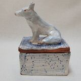 White dog box (sold)