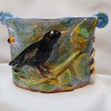 Sunflower pot reverse £70 +p&p