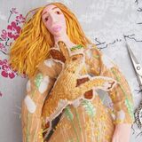 Lady and hare 1 £60 +p&p