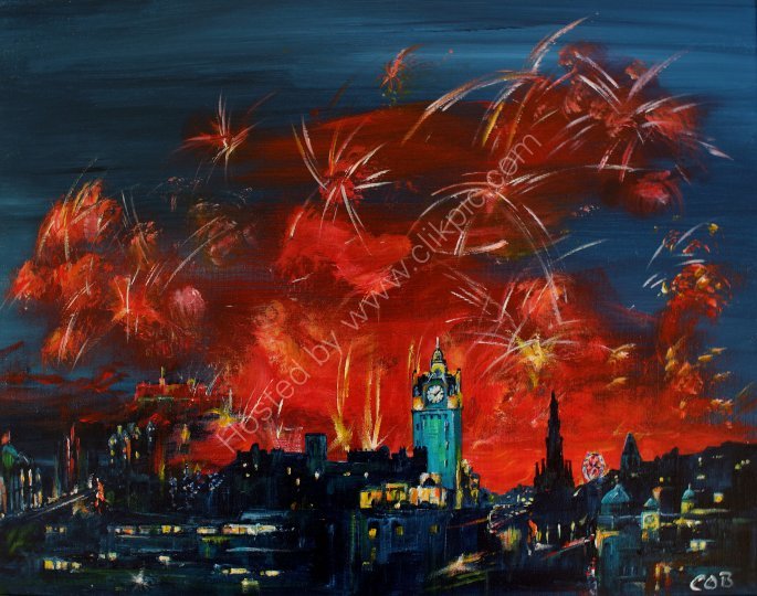 Edinburgh's festival fireworks