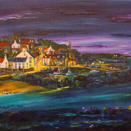 Last boat into harbour, Crail