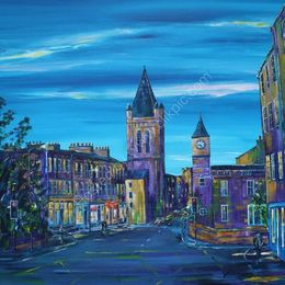 Blue calm Stockbridge