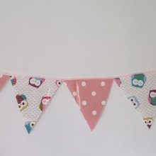 Oil cloth bunting