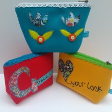 Make up, pencil case ,bits and bobs pouch