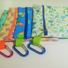PUL waterproofed wet bags.