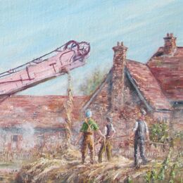 A Wartime Farm near RAF Hawkinge
