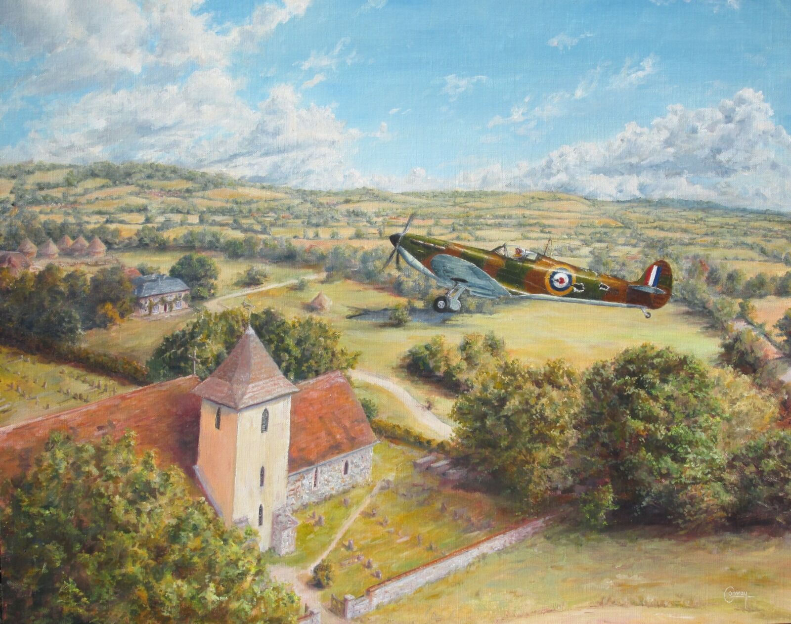 July - "Forward Slip Home'