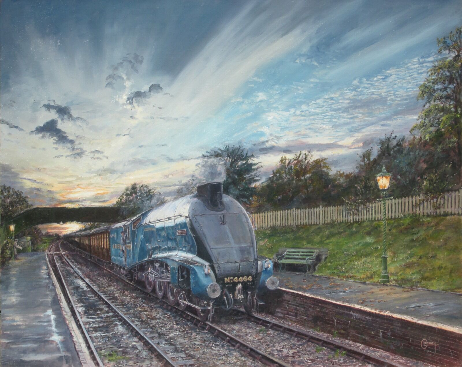 August - 'Bittern at Dusk'