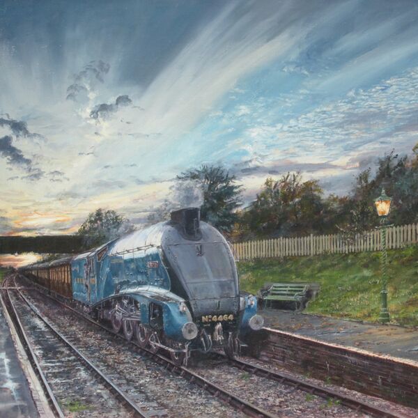 August - 'Bittern at Dusk'